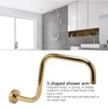 Shower Extension Arm Stainless Steel High Rise Shower Arm with