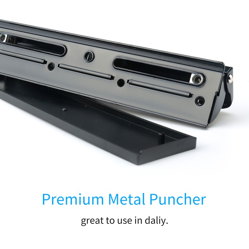 KW-triO Portable 3 Hole Punch Handheld Metal Hole Puncher 10