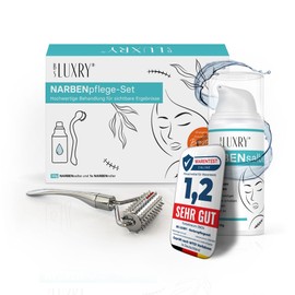 BS Luxry® Scar Care Kit - 30g Scar Ointment & Coolable Scar Roller - Triple Care Effect for Intensive Scar Care & Skin Smoothing - For Scars, Stretch Marks & Sensitive Skin