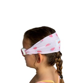 Snappy Goggles Kids Swim Goggles – Floatable, Tangle-Free Strap, Anti-Fog Lenses – Comfortable Fit for Ages 3+ - PINK LENSE (Berry Sweet)