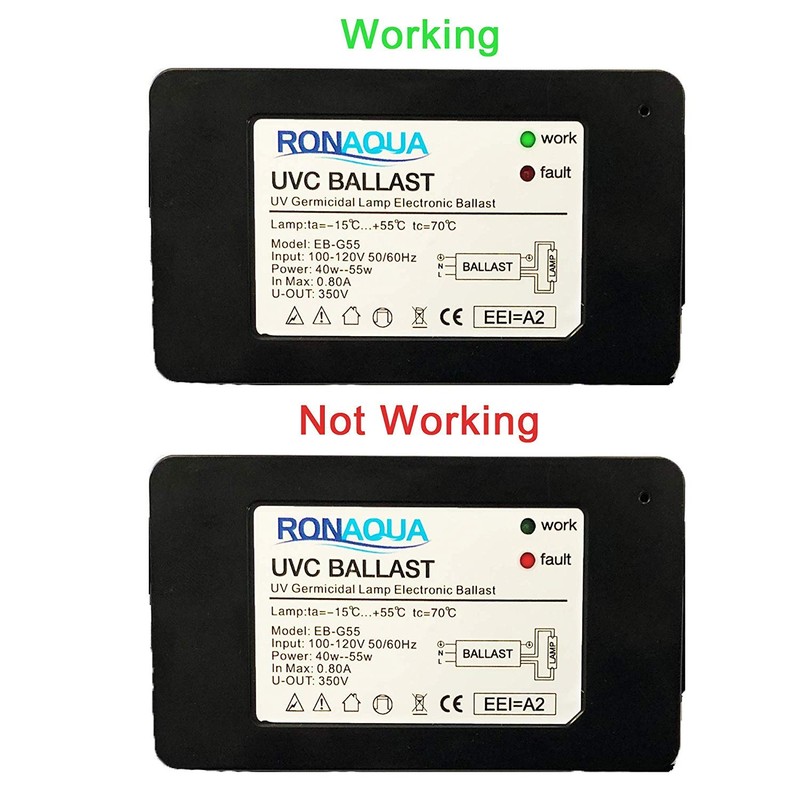 RONAQUA 100-120V 25W Electronic Ballast for 6 GPM UV Water