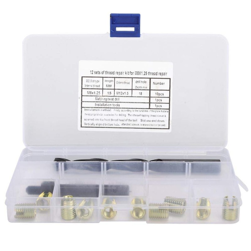 Thread Repair Kit M8 x 1.25 Thread Repair Kit Self
