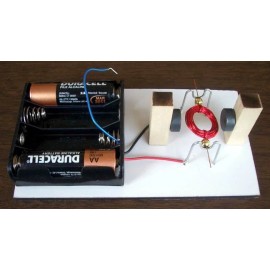 Simple Motors DIY SIMPLE CONVENTIONAL MOTOR KIT #15 SCIENCE FAIR PROJECT ELECTRICITY MAGNETISM
