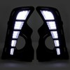 HECASA LED Daytime Running Light Fog Lamp Compatible with 2017-2019
