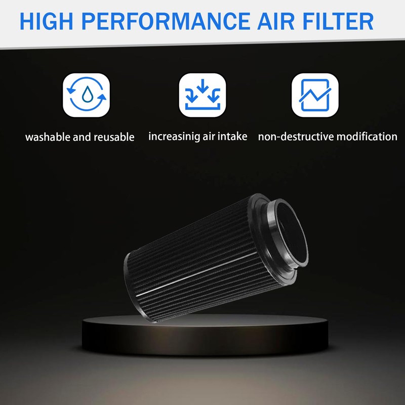 PUZZLEDEER Cold Air Intake Kit fit for 2007.5-2012 for Dodge