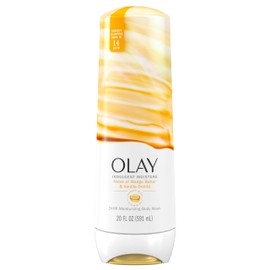 OLAY, Jabón Líquido Corporal, Hidratación con Vitamina B3, Notas de Manteca Mango y Orquídea Vainilla, 591 ml                                         
