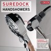 Delta SureDock 7-Spray Handheld Showerhead with H2Okinetic and Pause in