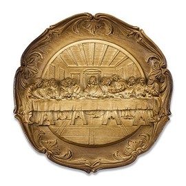 VGI Last Supper Resin Wall Plate (7 Inch)