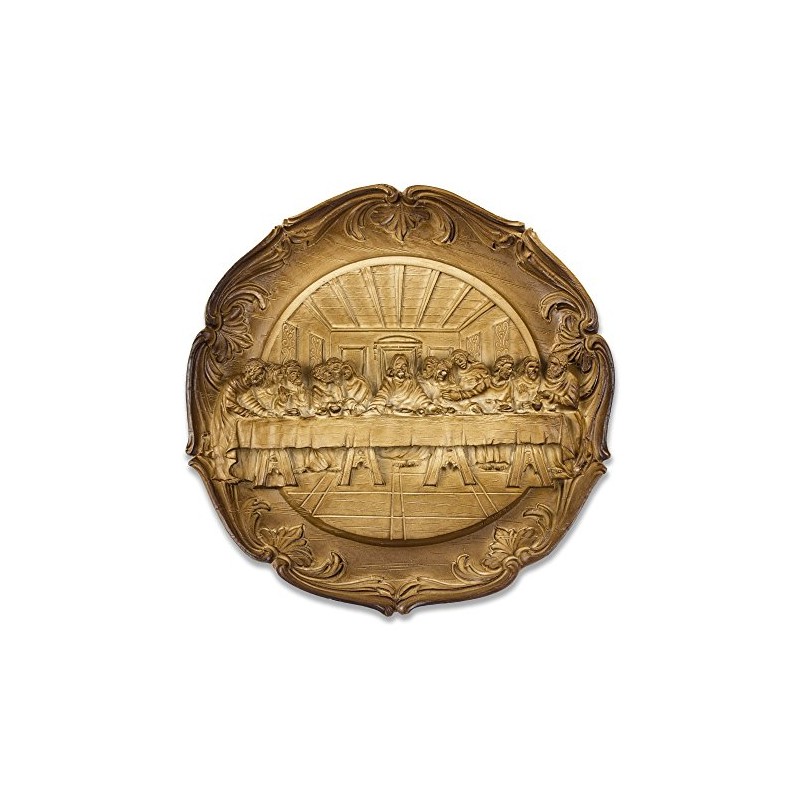 VGI Last Supper Resin Wall Plate (7 Inch)