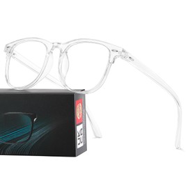 ZEHEXA Reading Glasses for Women Men Lightweight Blue Light Blocking Readers Computer Eye Glasses Frames - Anti Glare UV Fashion Cheaters 1.0