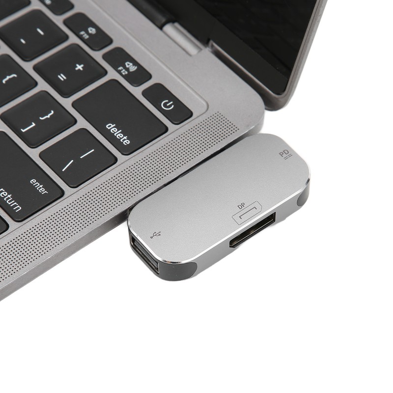 USB C to DP Converter Multifunctional Plug and Play Portable