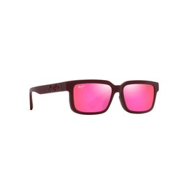 Maui Jim Hiapo AF Sunglasses, Matte burgundy