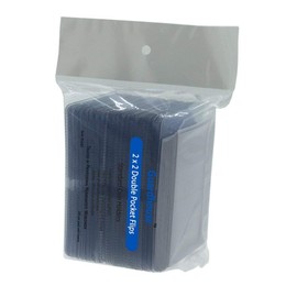 Guardhouse 2 x 2 Double-Pocket Unplasticized Coin Flips with Paper Inserts Pack of 100