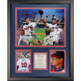 Legends Never Die Chipper Jones - Collage Framed Photo Collage, 16" x 20"