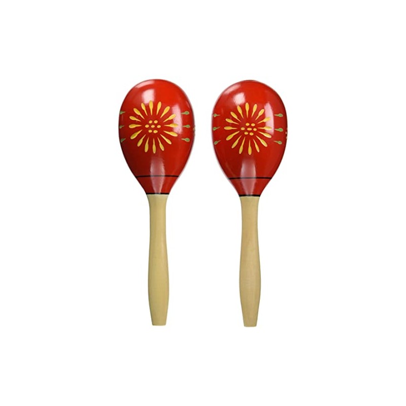 Zenon ZMR-5/RED Maracas Egg Shape Red