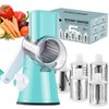 Ourokhome Rotary Cheese Grater Hand Crank, Kitchen Shredder Speed Mandolin