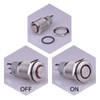 Ulincos U16F2 Alternate Push Button Switch Waterproof Switch Switch Switch