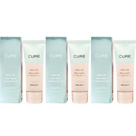 Kim Jeong Moon Aloe Cure Real Aloe Water Splash Calming Tone Up 40g x3 Tone Up Base / 김정문알로에 큐어 리알로에 워터 스플래쉬 카밍 톤업40g x3개 톤업베이스