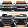 WeiSen Front Grille License Plate Holder Mount Bracket Kit Adjustable