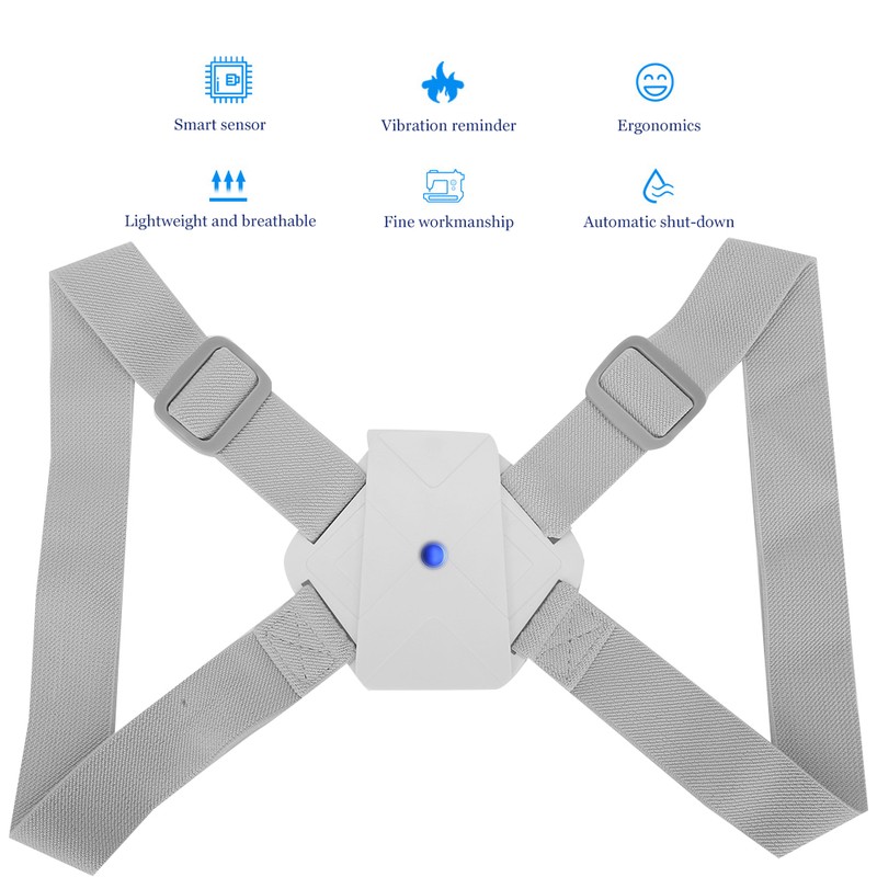 Intelligent Induction Posture Correction Belt Brace Vibration Voice Reminder Back