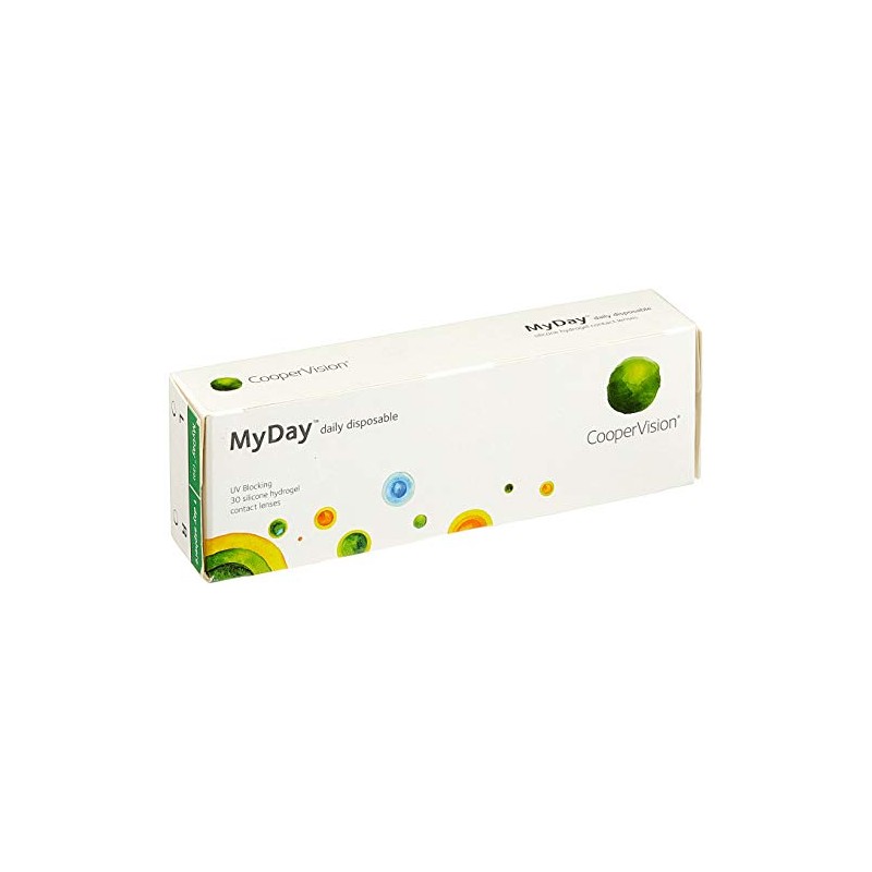 CooperVision MYDAY 8.4 +08.00 Daily Lenses, Soft, 30 Pieces, BC