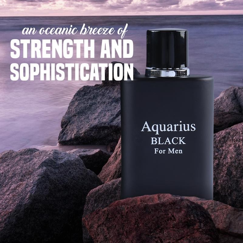 Aquarius Black Spray Cologne For Men 100ml/3.4fl.oz. - Fragrance for