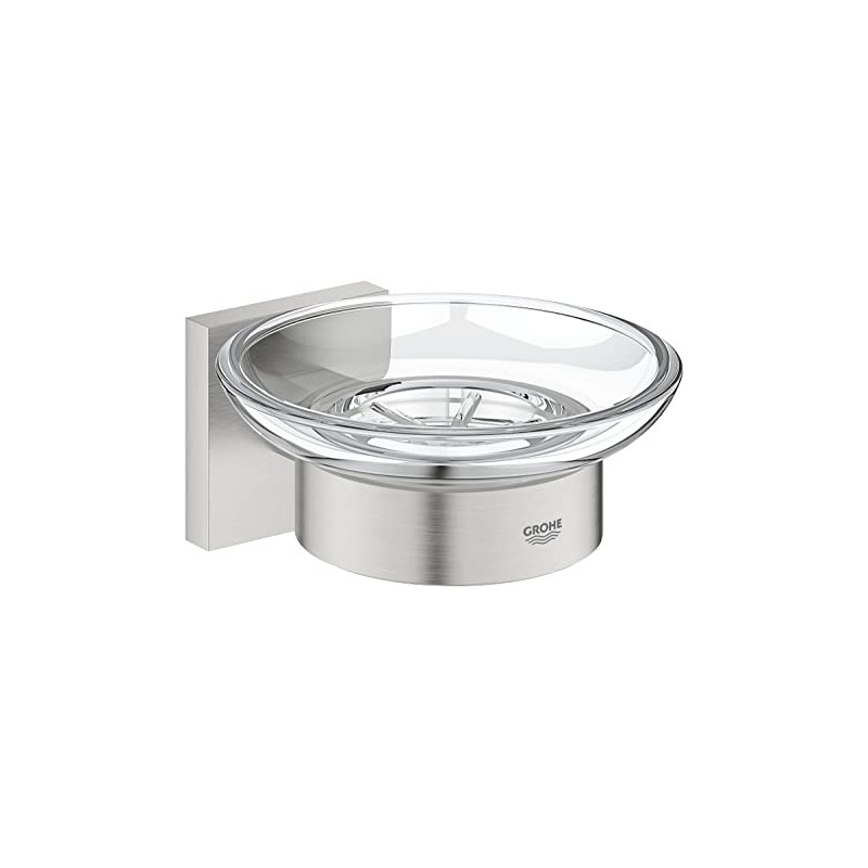 GROHE Start Cube 41096DC0 Soap Dish with Holder Concealed Fixings