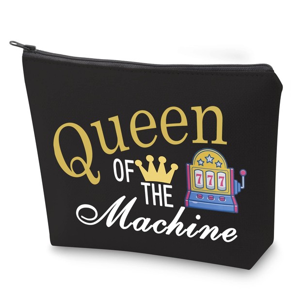 ZJXHPO Casino Cosmetic Bag Casino Gambling Lover Gift Queen Of