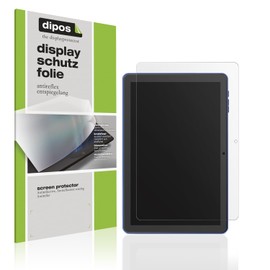 dipos I 2x Schutzfolie matt passend für Pritom 10 Zoll Tablet Folie Displayschutzfolie, Ultra-Dünn, Case-Friendly, Fingerprint-Kompatibel