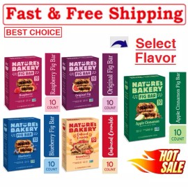 Nature's Bakery Original Fig Bars 10 Twin Packs 2 Oz & 1.4OZ Each. Choose Flavor - Original Fig