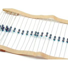 POPESQ® #A6537 Pack of 10 x Resistor 10 K (10 KOhm) 0.6 W (Can also be used as 0.25 W or 0.5 W) Metal Film (1%)