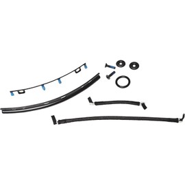 Mystic Watersports - Surf KiteSurf & Windsurfing Stealth Bar Gen 3 Surf Rope Kit - Black