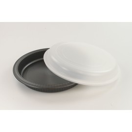 TUPPERWARE UltraPro Kuchenform grau + Deckel weiß Kuchen Form Backen