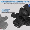 FlowFluid 110V AC Water Pressure Booster Pump for RV,45PSI 4GPM