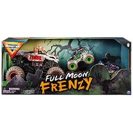 Monster Jam Full Moon Frenzy Diecast Car 3-Pack