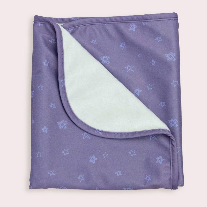 EcoNaps Travel Bamboo Rayon Velour Change Mat, Olive Leaf