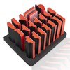 20pc Hand Sanding Block Set - Hook and Loop Interchangeable