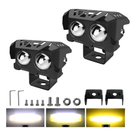 2pzs Faros Auxiliares Led Alta/baja Luz 120w Para Auto Moto