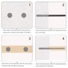 Floating Shelf Brackets, Pack of 10 Concealed Brackets, Shelf Brackets,