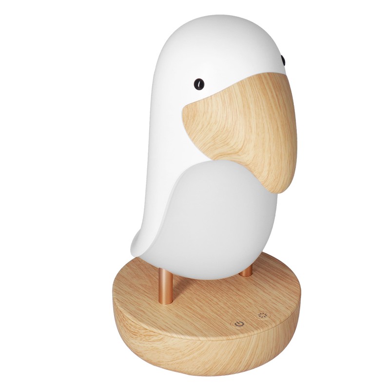 Innovative Bird Night Lamp ABS Breathing Night Light USB Charging