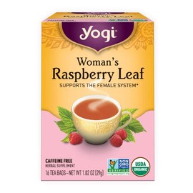 Yogi Tea Yogiti - Organic Women's Raspberry Leaf (0.06 oz x 16 P) x 2