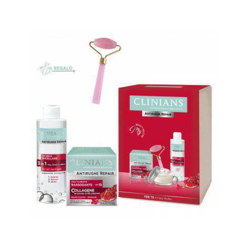 Clinians Wrinkle Repair Kit Micellar Water 200ml + Face Cream