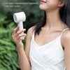 Handheld Fan LED Display Power Adjustable Portable Fan Night Light