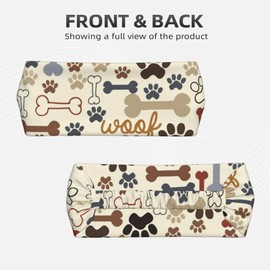 DSSWTP Dog Paw Prints Bones Workout Headbands Fashion Sports Sweatbands Yoga Hairbands for Fitness Elastic Athletic Non Slip Wicking Headscarf for Men Womens Girls Summer Accessories Elastic Bands