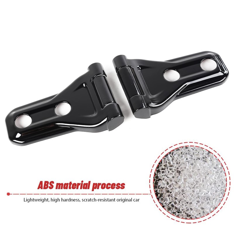 RT-TCZ Hood Hinge Cover Exterior Decoration Kits Accessories Compatible with