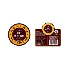Boylan Bottling Craft Diet Root Beer 12oz Glass Bottle (12 Pack, Diet Root Beer)