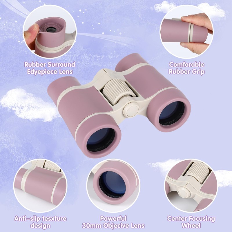 Kids Binoculars, Binoculars for Kids Toys, Observer's Binoculars, Outdoor Toys
