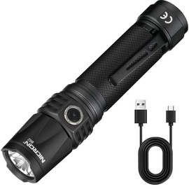 NICRON 1000 Lumens Rechargeable Tactical Flashlight: Led Flashlight Small, Bright, Powerful for Camping, Charged with Type C Cable