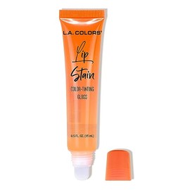 L.A. COLORS Lip Stain Color Tinting Gloss, Posh Peach CLG450