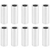 10 Pieces Round Spacer, 4mm ID, 6mm OD, Aluminum Alloy
